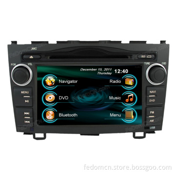 7 Inch TFT LCD Touch Screen Car DVD GPS Navigation System for Honda CRV with Bluetooth+Radio+iPod+Video